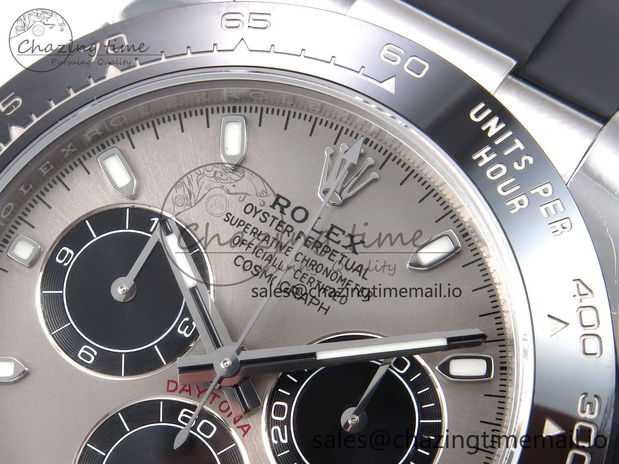 Daytona 116519 VSF 1:1 Best Edition 904L Steel Gray Dial on Oysterflex Strap DD4130