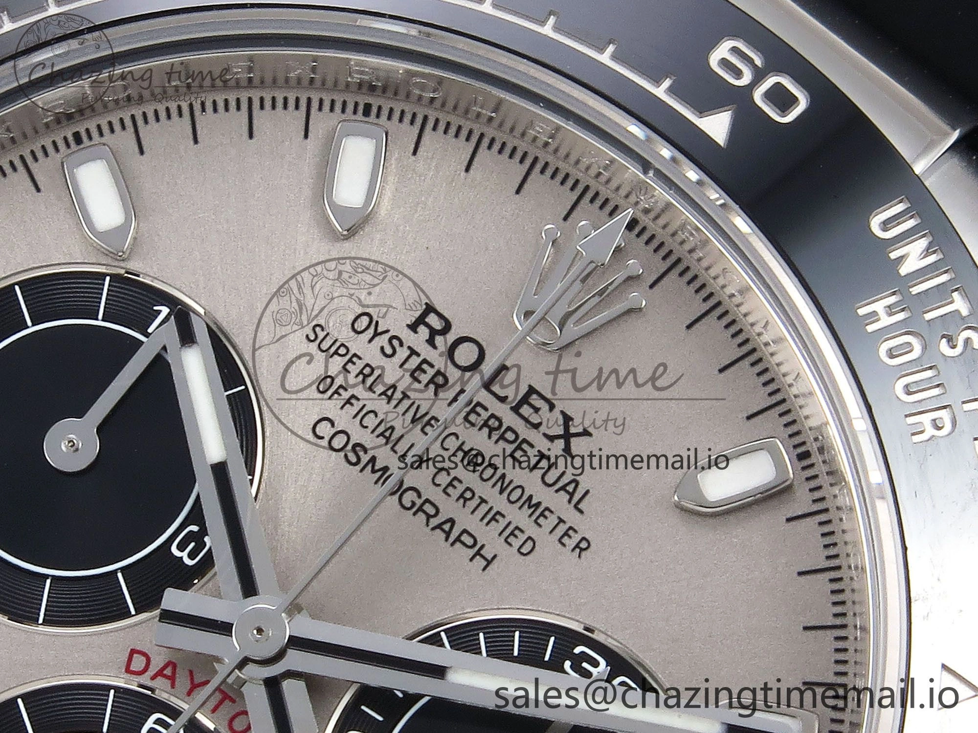 Daytona 116519 ZF 1:1 Best Edition Silver Dial on Oysterflex Strap SH4130（Gain Weight）