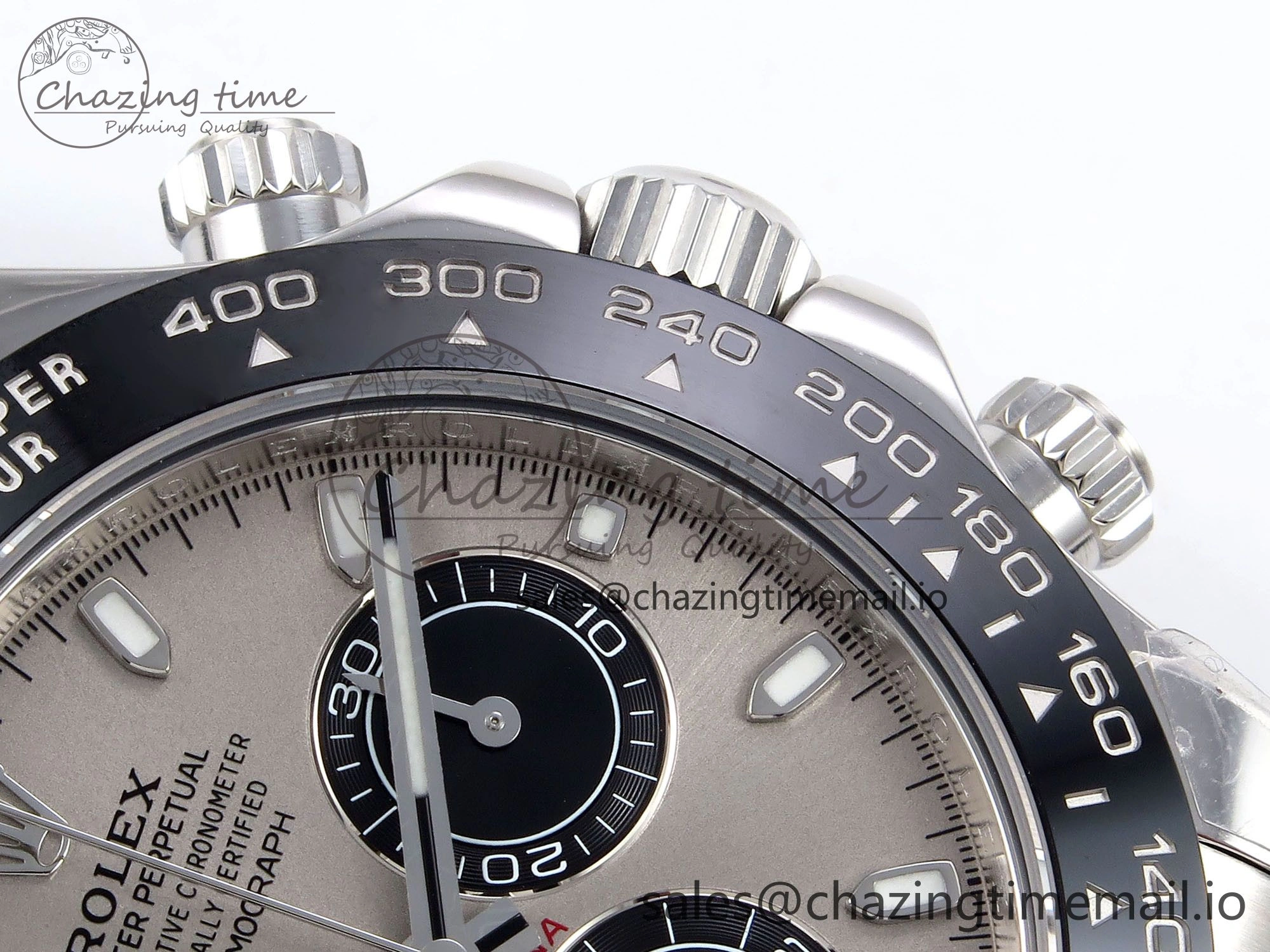 Daytona 116519 ZF 1:1 Best Edition Silver Dial on Oysterflex Strap SH4130（Gain Weight）