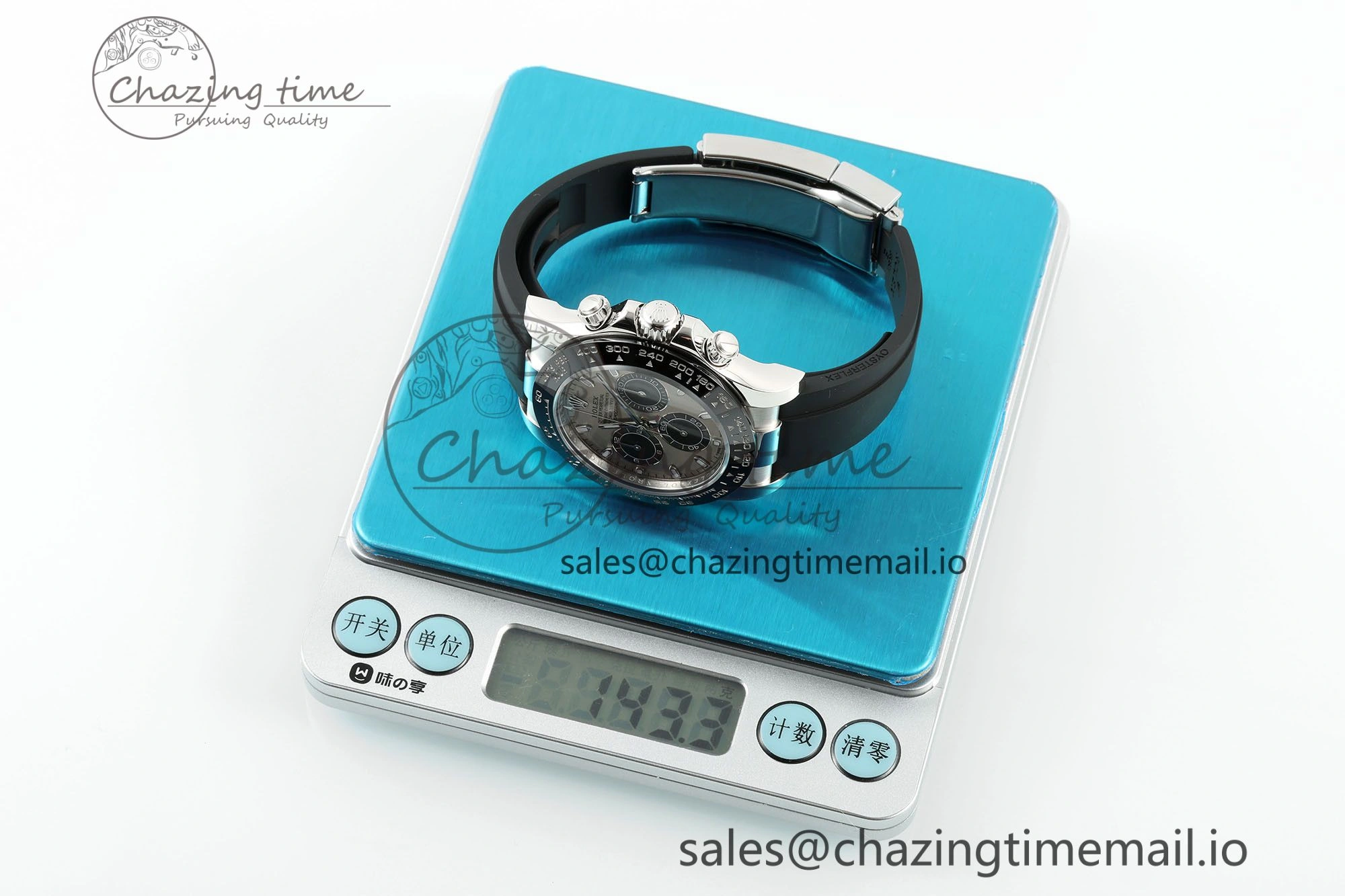 Daytona 116519 ZF 1:1 Best Edition Silver Dial on Oysterflex Strap SH4130（Gain Weight）