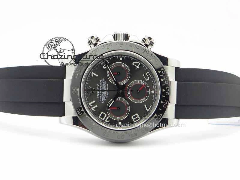 Daytona 116519LN 2016 Baselworld JH Best Edition Gray Dial On Rubber Strap A4130 (Free XS rubber strap)