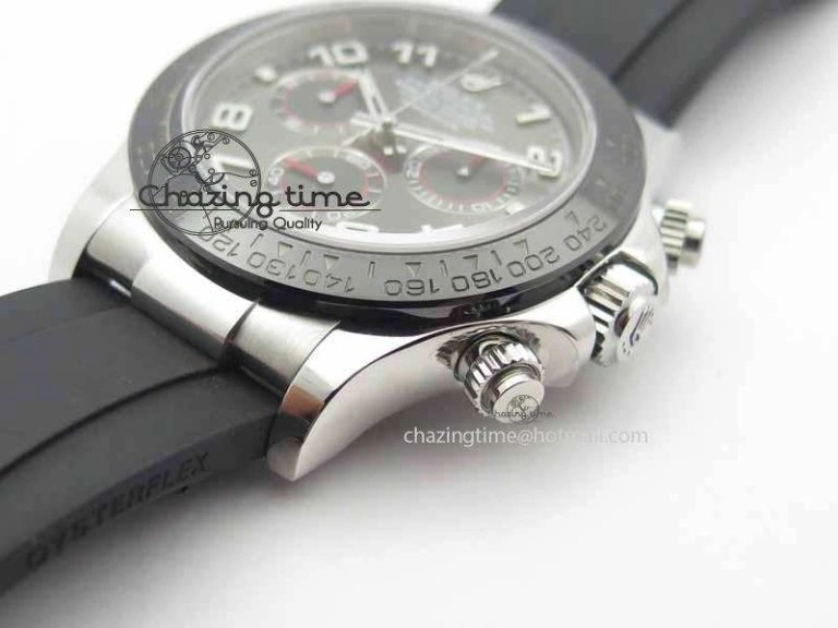Daytona 116519LN 2016 Baselworld JH Best Edition Gray Dial On Rubber Strap A4130 (Free XS rubber strap)