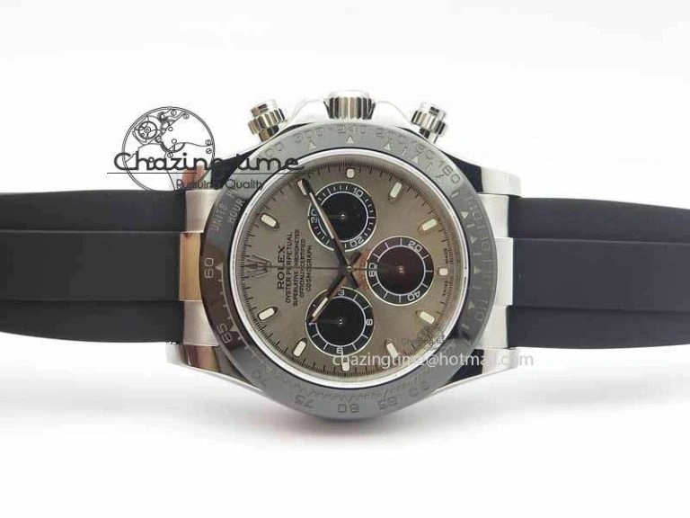 Daytona 116519LN 2016 Baselworld JH Best Edition Gray Dial On Rubber Strap A4130 (Free XS rubber strap)