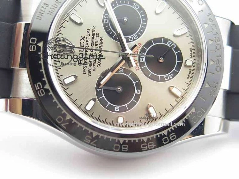 Daytona 116519LN 2016 Baselworld JH Best Edition Gray Dial On Rubber Strap A4130 (Free XS rubber strap)
