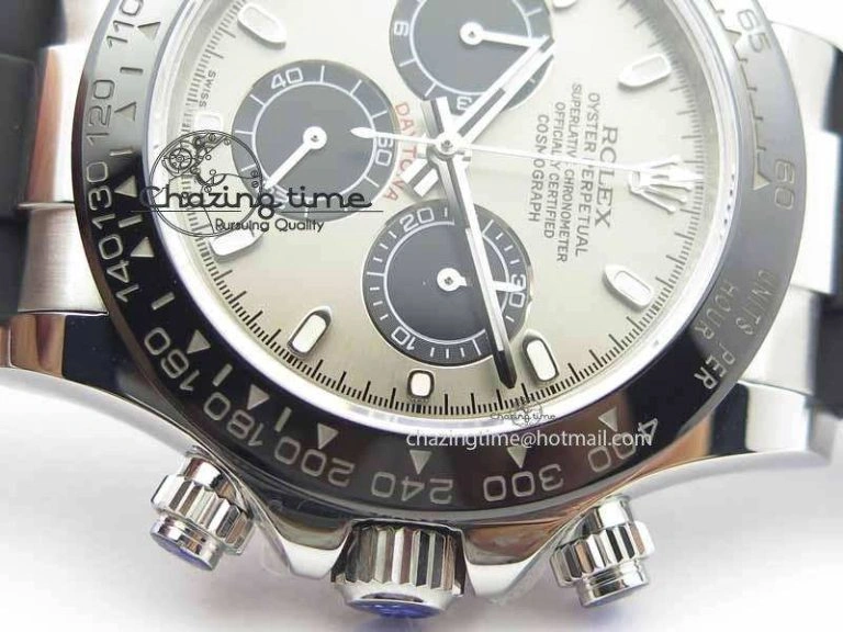 Daytona 116519LN 2016 Baselworld JH Best Edition Gray Dial On Rubber Strap A4130 (Free XS rubber strap)