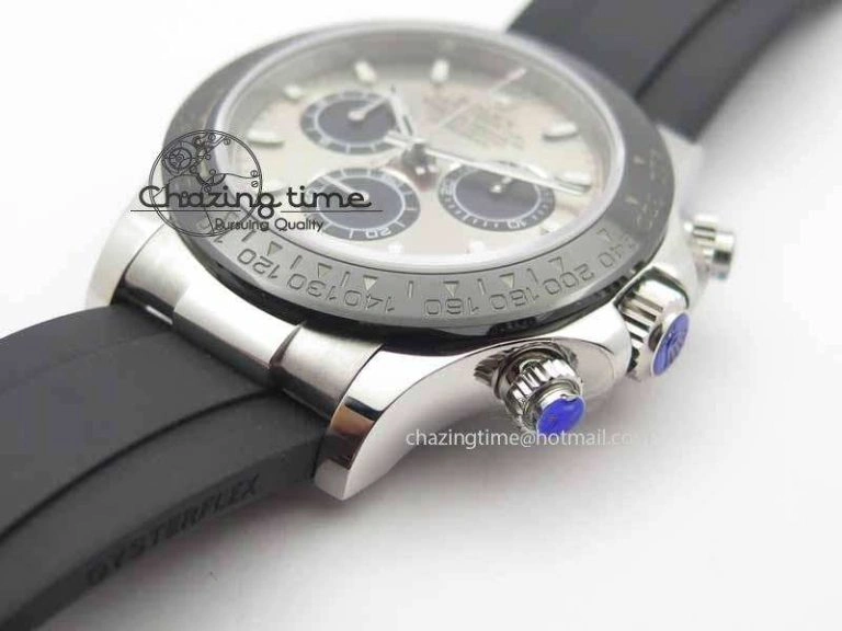 Daytona 116519LN 2016 Baselworld JH Best Edition Gray Dial On Rubber Strap A4130 (Free XS rubber strap)