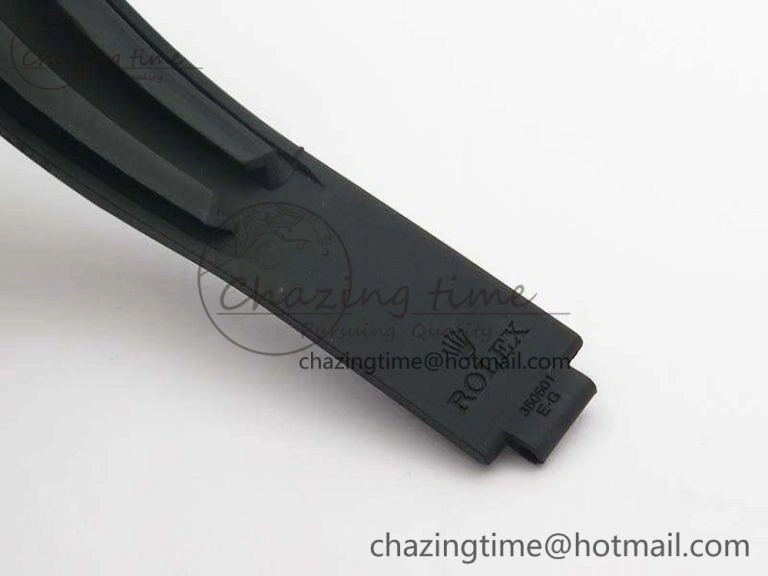 Daytona 116519LN JH Best Edition Black Dial Crystal Markers On Rubber Strap A4130 (Free XS Rubber Strap)