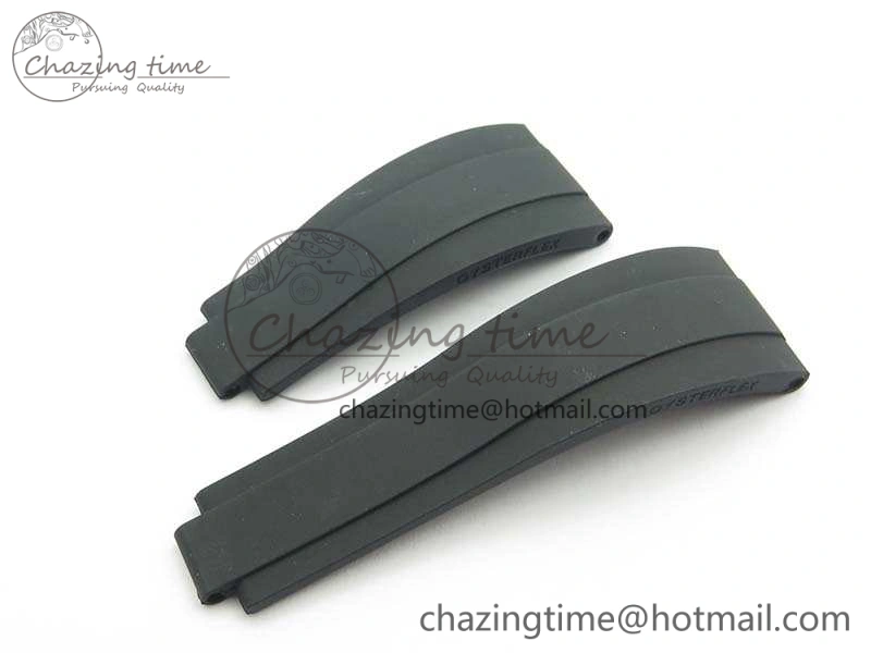 Daytona 116519LN JH Best Edition Black Dial Crystal Markers On Rubber Strap A4130 (Free XS Rubber Strap)
