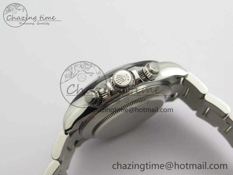 Daytona 116519LN JH Best Edition Gray Dial Ceramic Bezel On SS Bracelet A4130