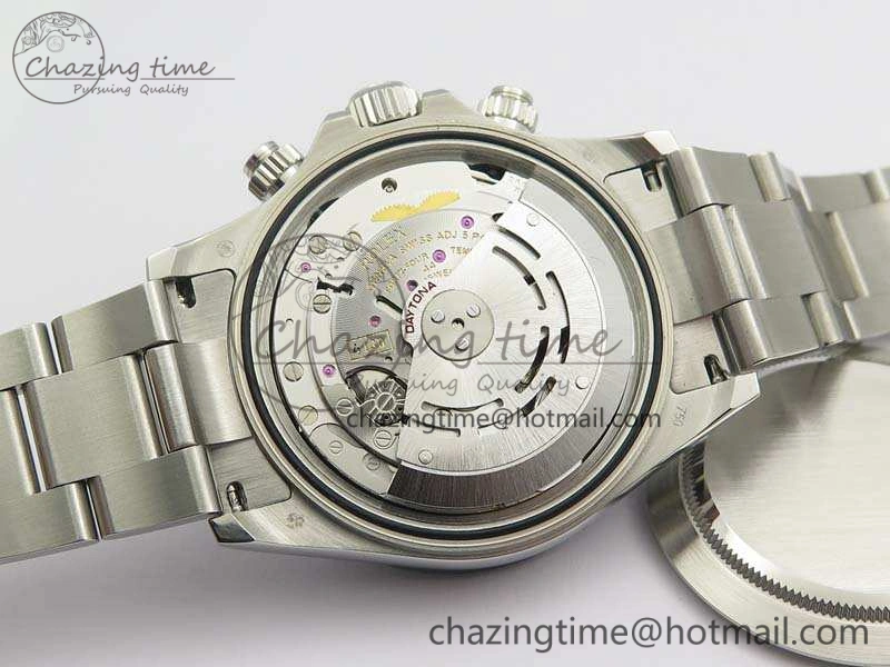 Daytona 116519LN JH Best Edition Gray Dial SS Bezel On SS Bracelet A4130