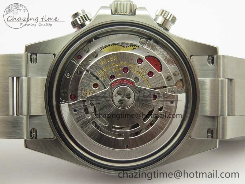 Daytona 116520 ARF 1:1 Best Edition 904L SS Case and Bracelet White Dial A4130 Super Clone V2