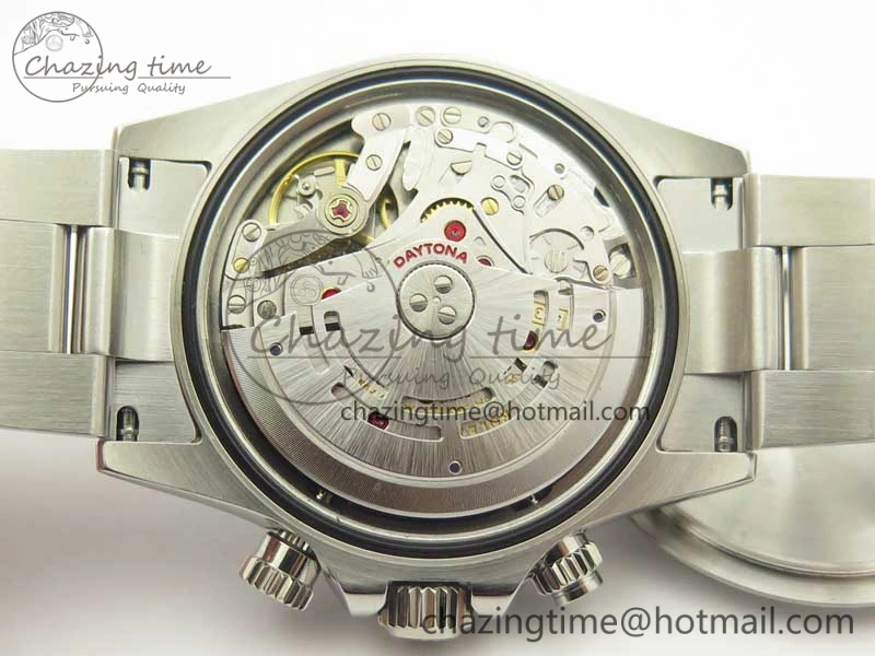 Daytona 116520 ARF 1:1 Best Edition 904L SS Case and Bracelet White Dial A4130 Super Clone V2