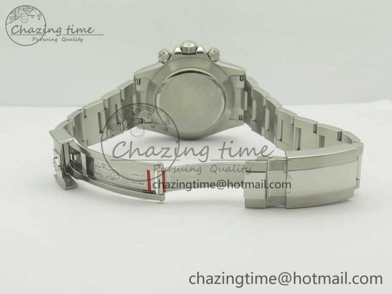 Daytona 116520 ARF 1:1 Best Edition 904L SS Case and Bracelet White Dial A4130 Super Clone V2
