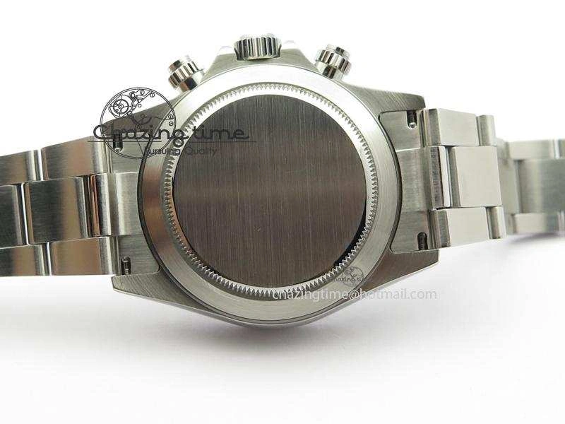 Daytona 116520 BP Maker Best Edition Black Dial On SS Bracelet A7750 V2