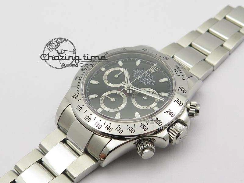 Daytona 116520 BP Maker Best Edition Black Dial On SS Bracelet A7750 V2