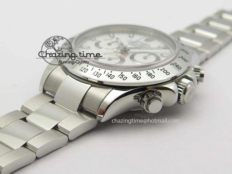 Daytona 116520 BP Maker Best Edition White Dial On SS Bracelet A7750 V2