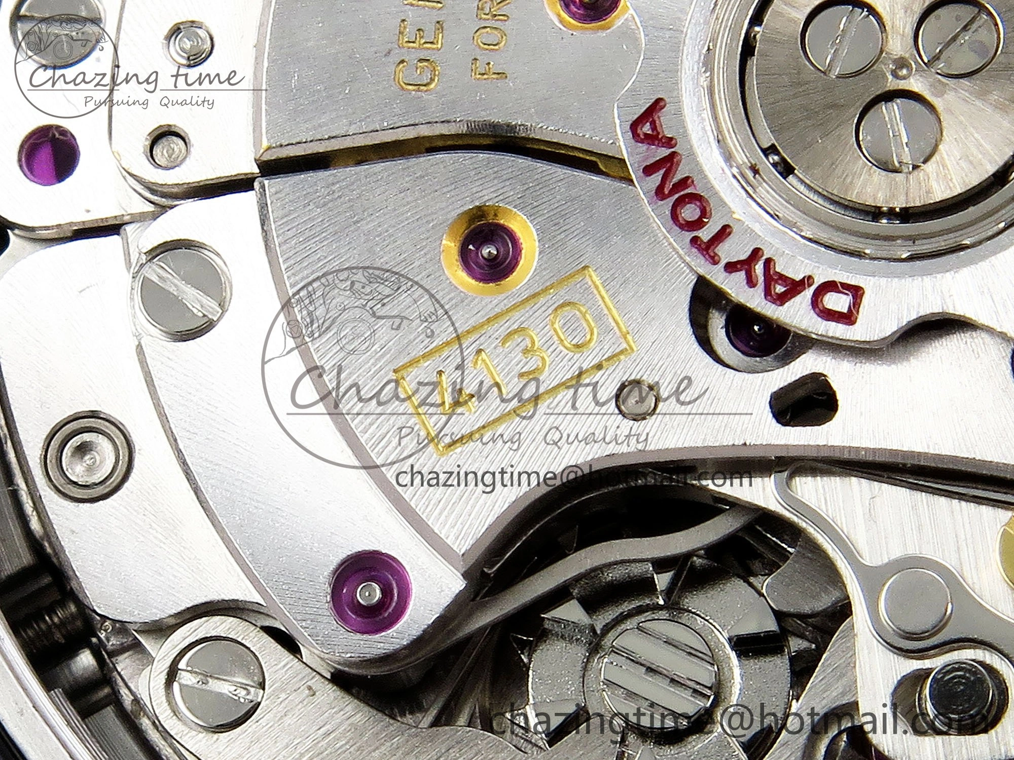 Daytona 116520 Clean 1:1 Best Edition 904L SS Case and Bracelet Black Dial SA4130 V2