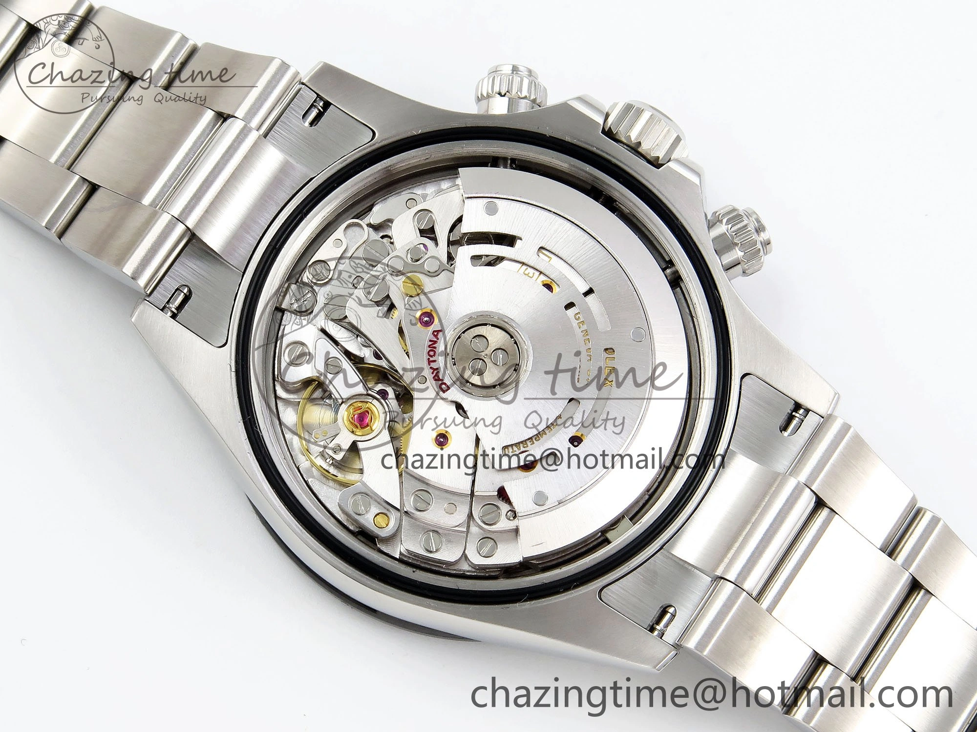 Daytona 116520 Clean 1:1 Best Edition 904L SS Case and Bracelet White Dial SA4130 V2