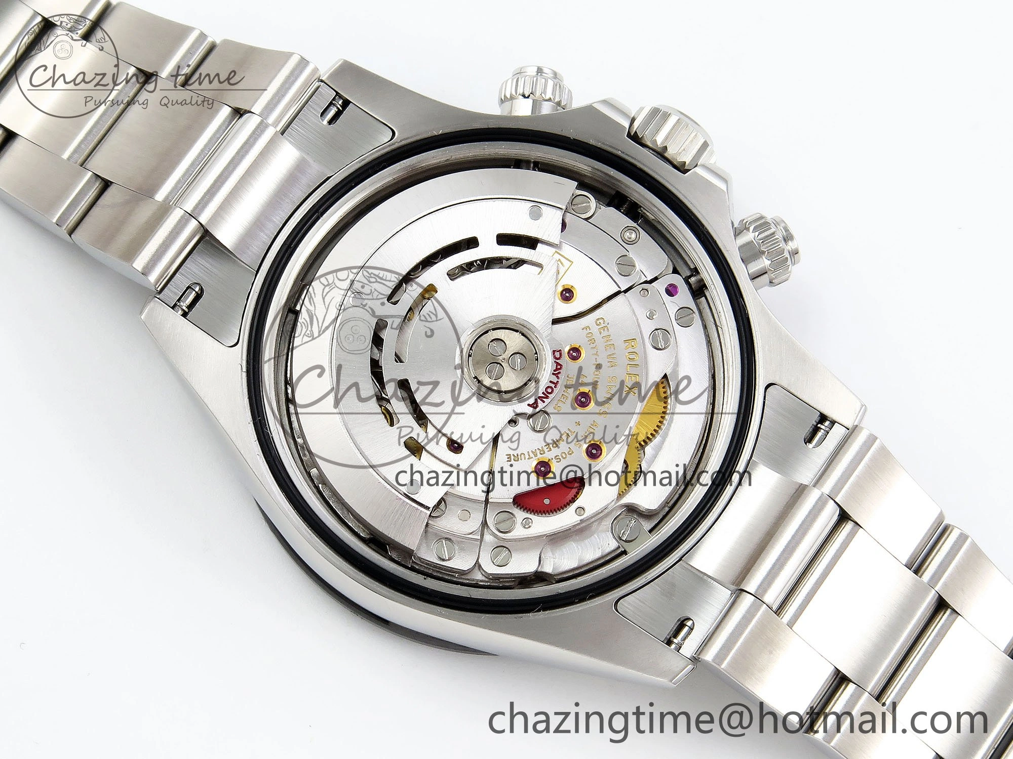 Daytona 116520 Clean 1:1 Best Edition 904L SS Case and Bracelet White Dial SA4130 V2