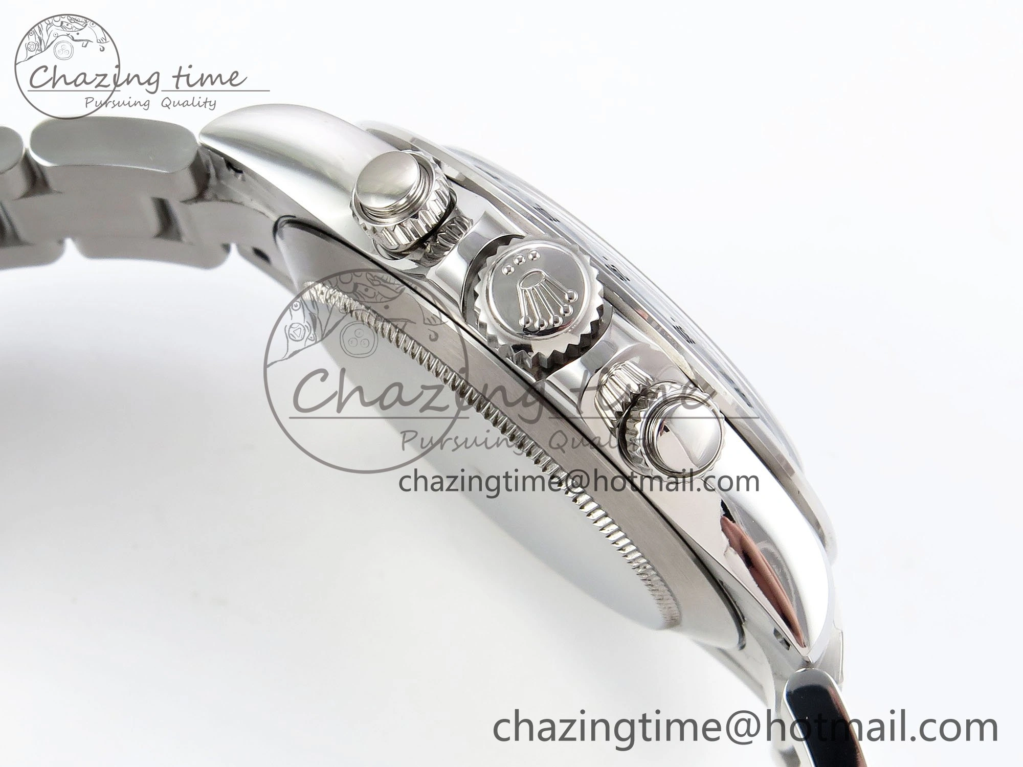 Daytona 116520 Clean 1:1 Best Edition 904L SS Case and Bracelet White Dial SA4130 V2