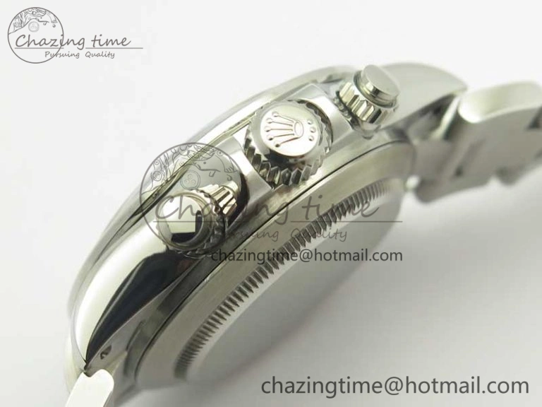 Daytona 116520 GMF Best Edition 904L SS Case and Bracelet White Dial A4130