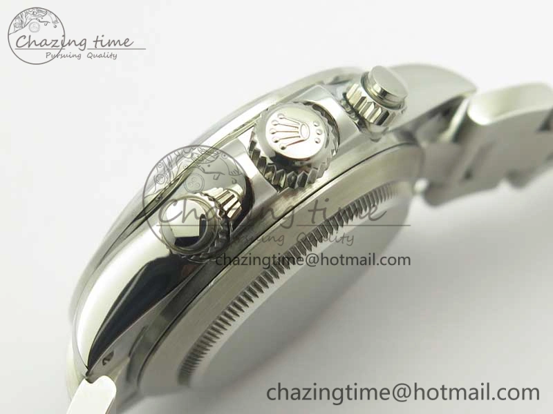 Daytona 116520 GMF Best Edition 904L SS Case and Bracelet White Dial A4130