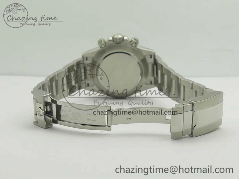 Daytona 116520 GMF Best Edition 904L SS Case and Bracelet White Dial A4130