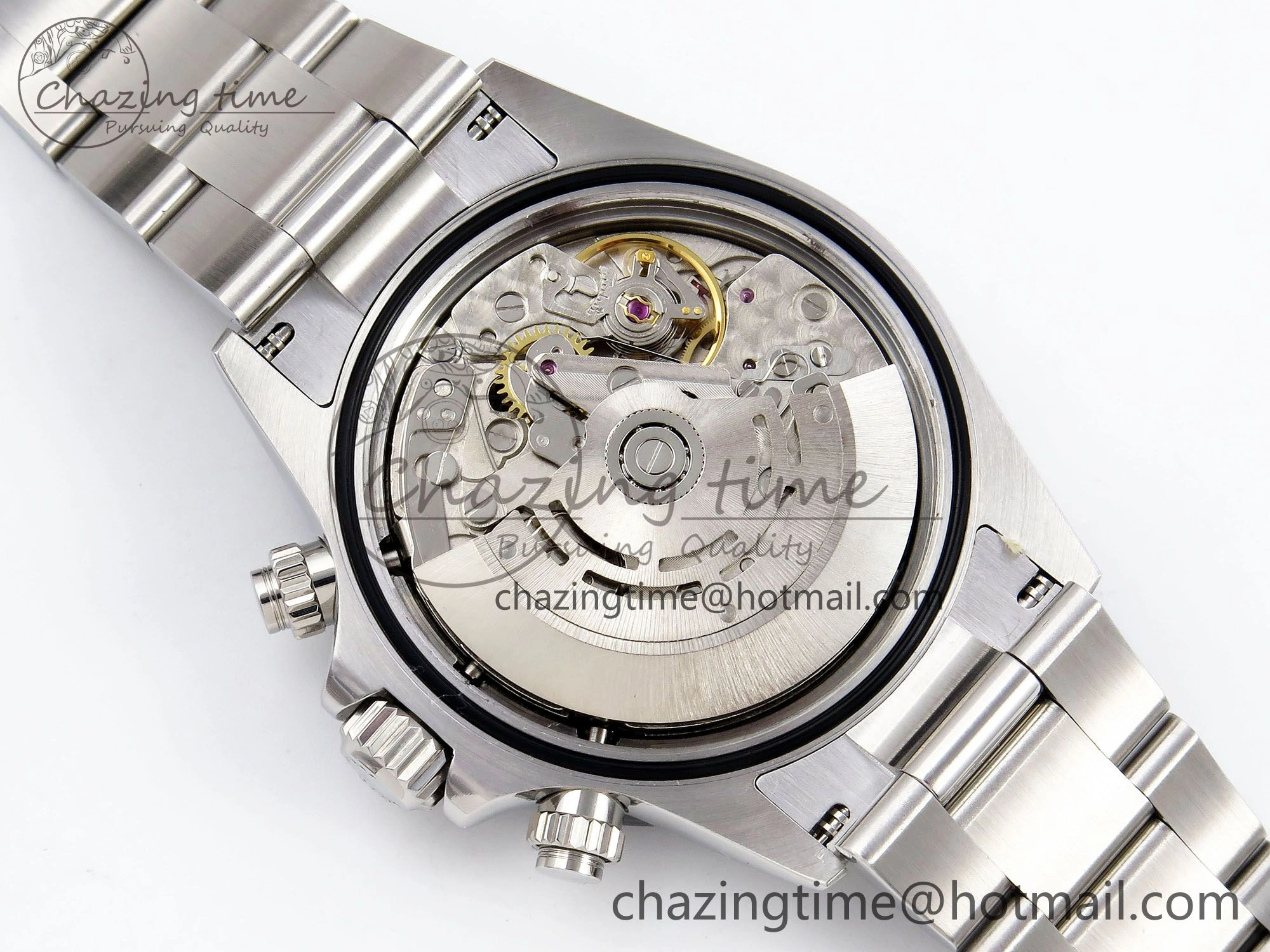 Daytona 116520 JDF 1:1 Best Edition 904L Steel White Dial on SS Bracelet A7750
