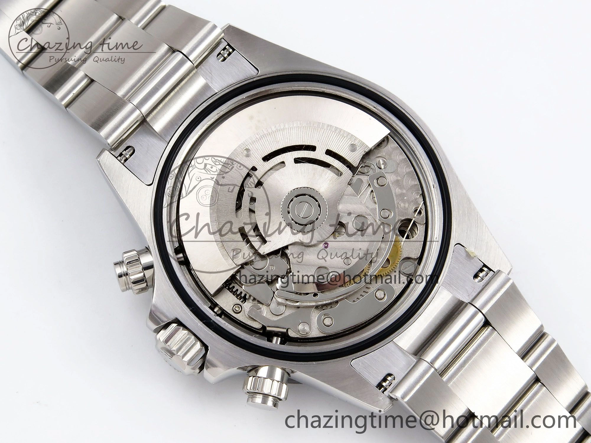 Daytona 116520 JDF 1:1 Best Edition 904L Steel White Dial on SS Bracelet A7750