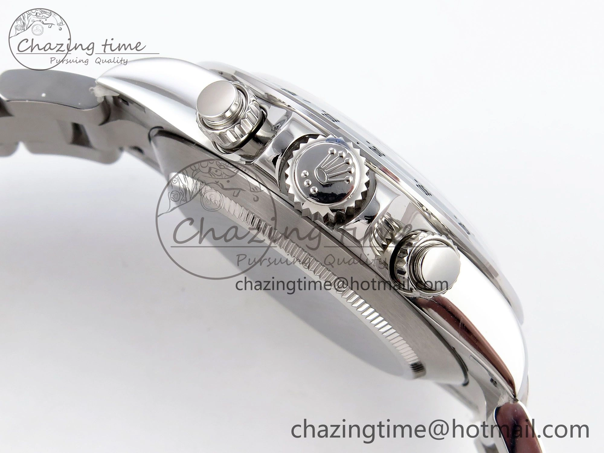 Daytona 116520 JDF 1:1 Best Edition 904L Steel White Dial on SS Bracelet A7750