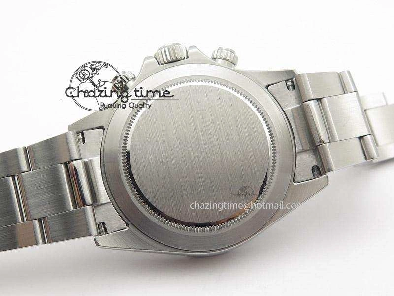 Daytona 116520 JF Best Edition Black Dial On SS Bracelet A23J (Same Thickness as Genuine)