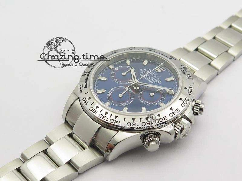 Daytona 116520 JF Best Edition Blue Dial On SS Bracelet A7750