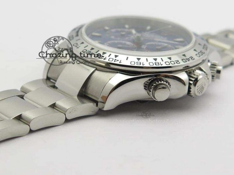 Daytona 116520 JF Best Edition Blue Dial On SS Bracelet A7750