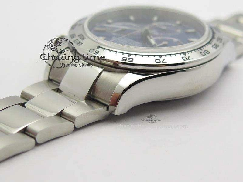 Daytona 116520 JF Best Edition Blue Dial On SS Bracelet A7750