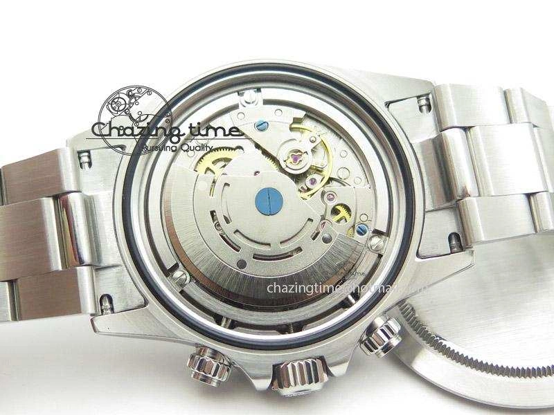 Daytona 116520 JF Best Edition White Dial On SS Bracelet A23J (Same Thickness as Genuine)