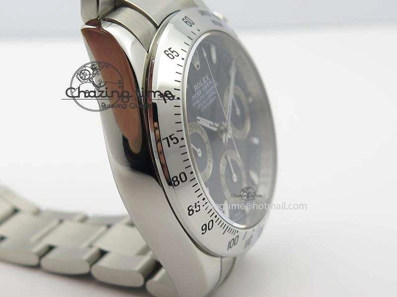 Daytona 116520 JF Sec@9 Edition Black Dial On SS Bracelet A7750