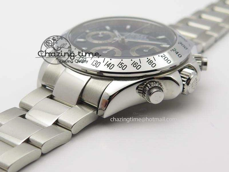 Daytona 116520 JF Sec@9 Edition Black Dial On SS Bracelet A7750