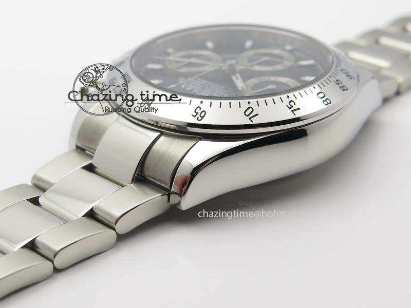 Daytona 116520 JF Sec@9 Edition Black Dial On SS Bracelet A7750
