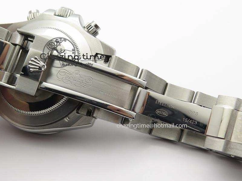 Daytona 116520 JF Sec@9 Edition White Dial On SS Bracelet A7750