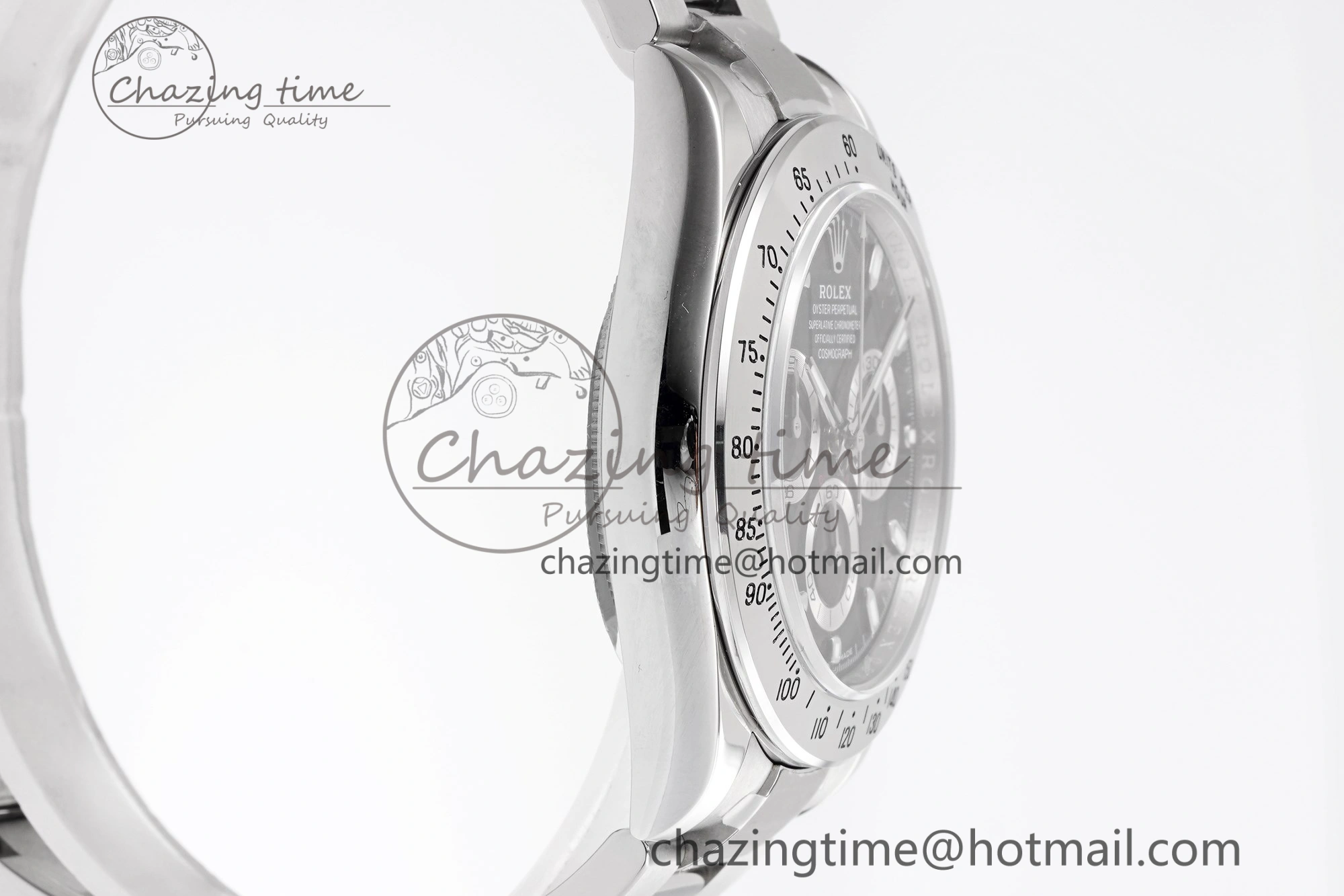 Daytona 116520 KING 1:1 Best Edition Black Dial on SS Bracelet SH4130