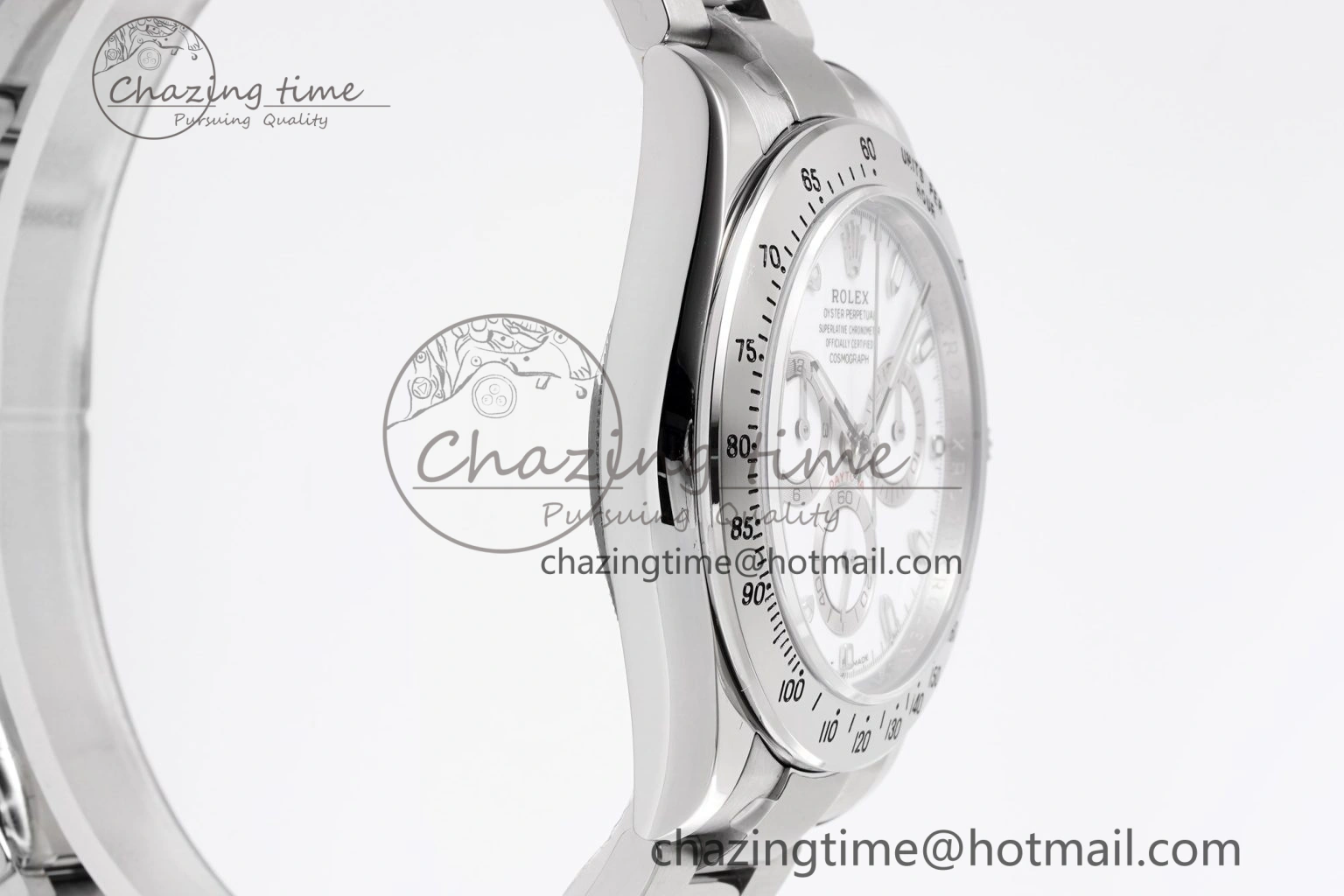 Daytona 116520 KING 1:1 Best Edition White Dial on SS Bracelet SH4130