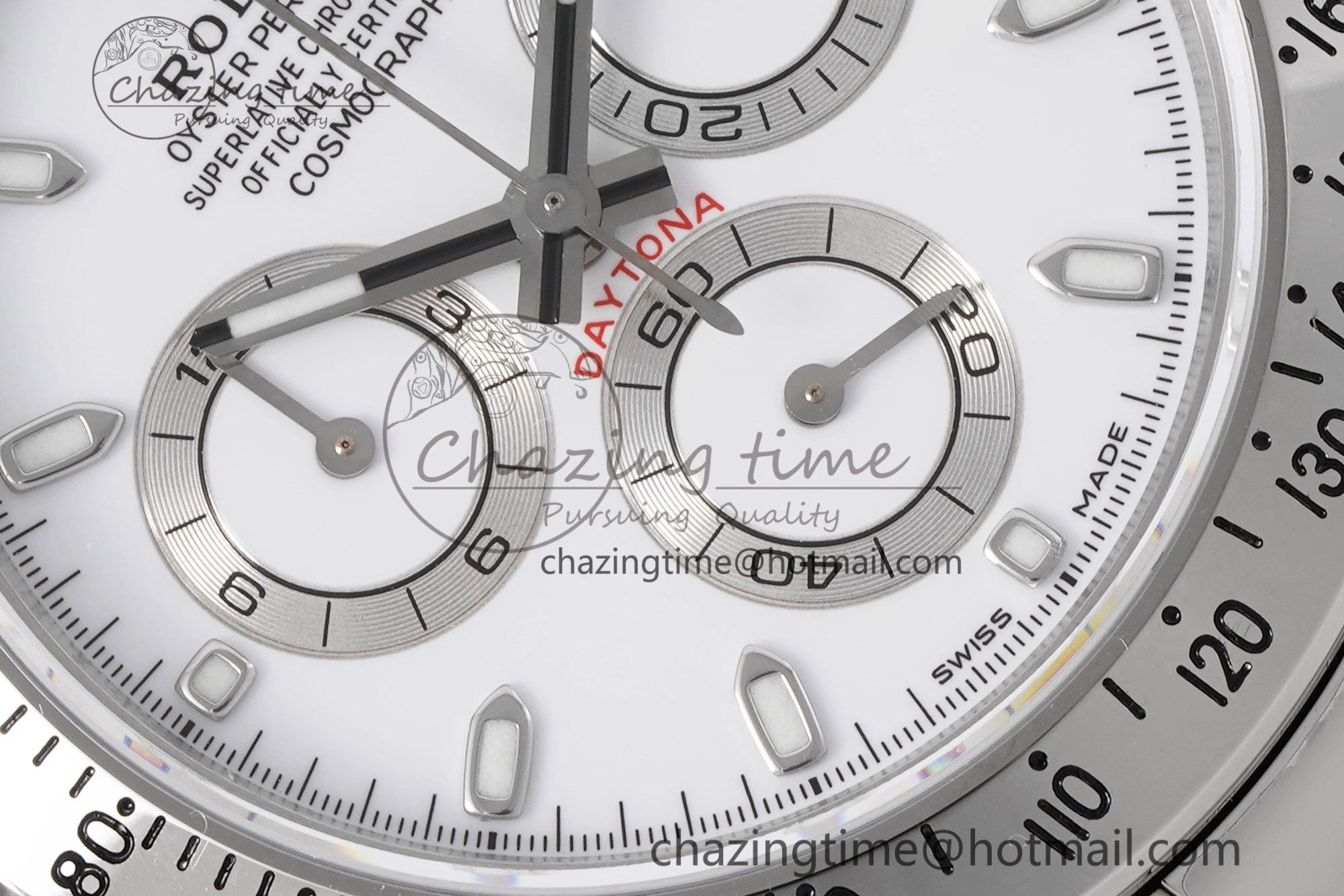 Daytona 116520 KING 1:1 Best Edition White Dial on SS Bracelet SH4130