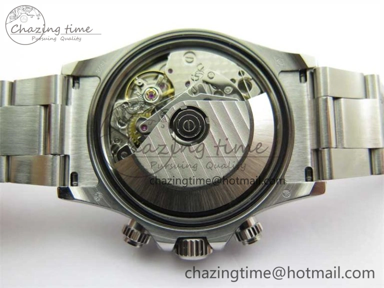 Daytona 116520 KKF 1:1 Best Edition 904L Steel White Dial on SS Bracelet A7750