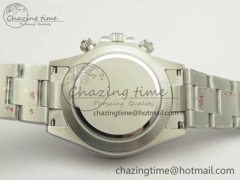 Daytona 116520 Noob 1:1 Best Edition 904L SS Case and Bracelet White Dial SA4130
