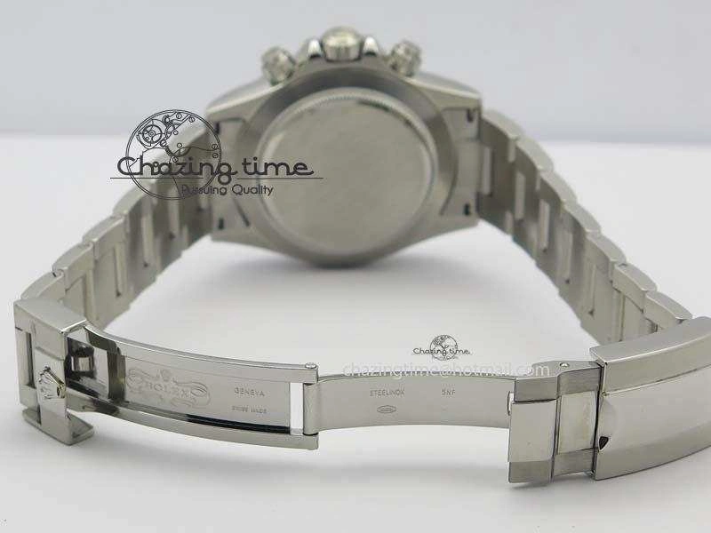 Daytona 116520 Noob Best Edition Black Dial On SS Bracelet A2824 (Same Thickness as Genuine)