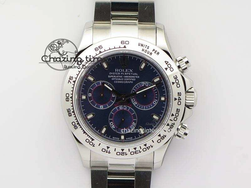 Daytona 116520 Noob Best Edition Blue Dial On SS Bracelet A7750 V2