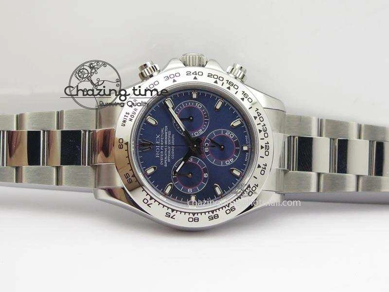Daytona 116520 Noob Best Edition Blue Dial On SS Bracelet A7750 V2