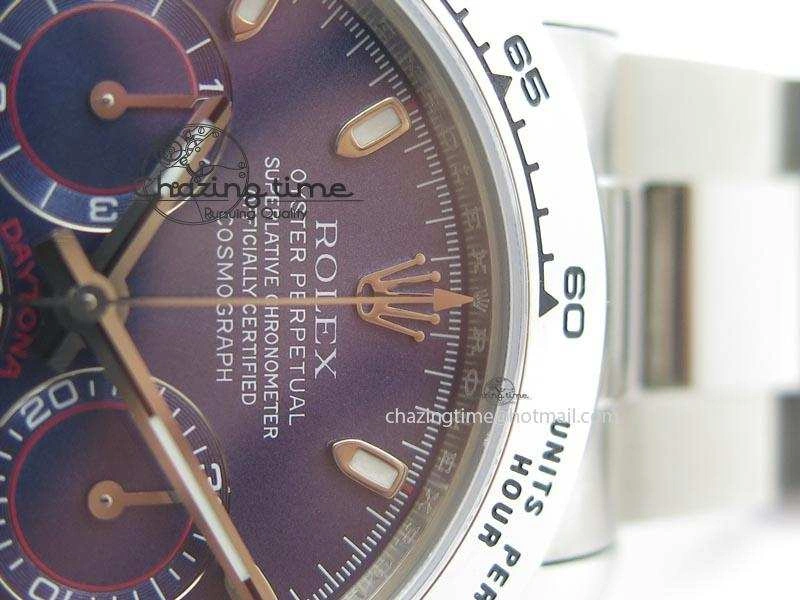 Daytona 116520 Noob Best Edition Blue Dial On SS Bracelet A7750 V2