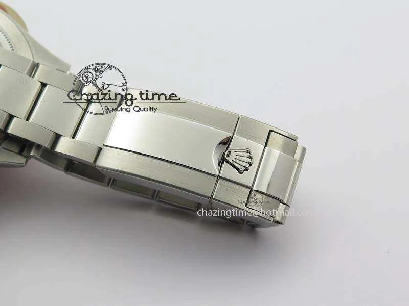 Daytona 116520 Noob Best Edition White Dial On SS Bracelet A2824 (Same Thickness as Genuine)