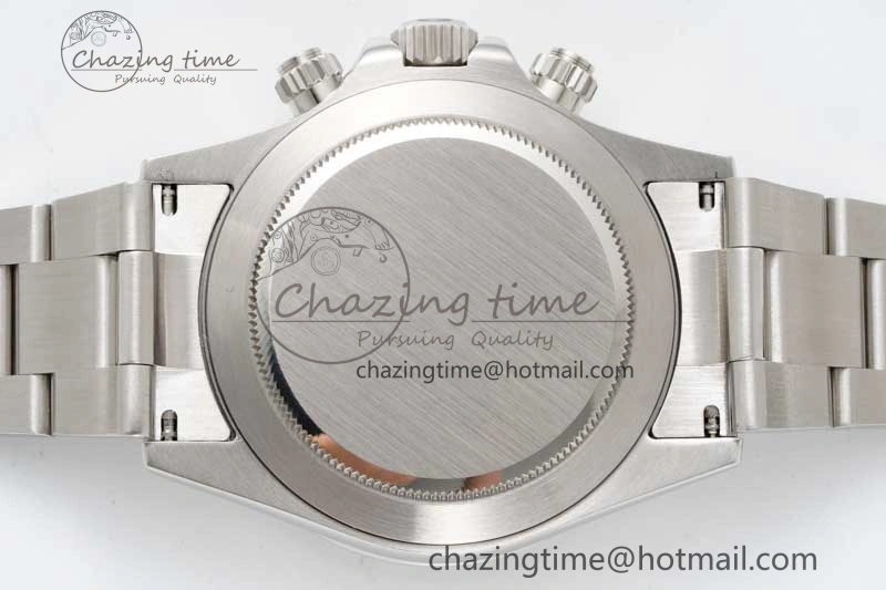 Daytona 116520 QF 1:1 Best Edition 904L SS Case and Bracelet White Dial SA4130